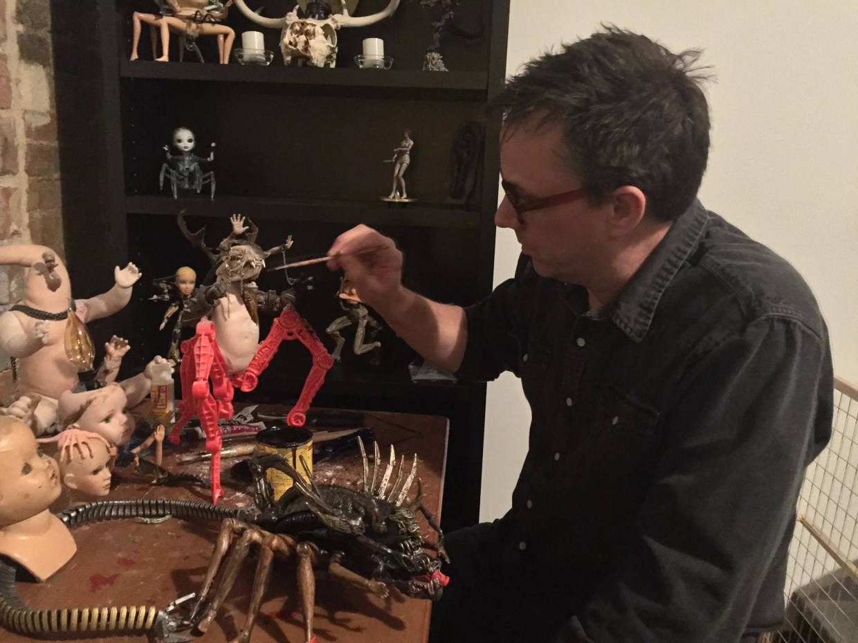 Artist David Jessup Makes Creepy Toys in Tribute to a Friend Whose Death Was Never Solved