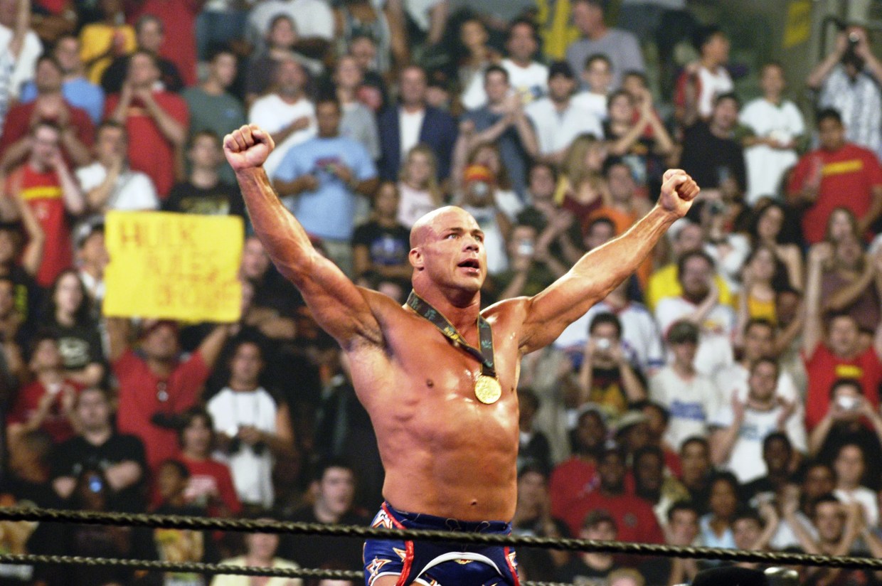 WWE Hall-of-Famer Kurt Angle Talks ‘GLOW’ and How It’s Impacting Wrestling