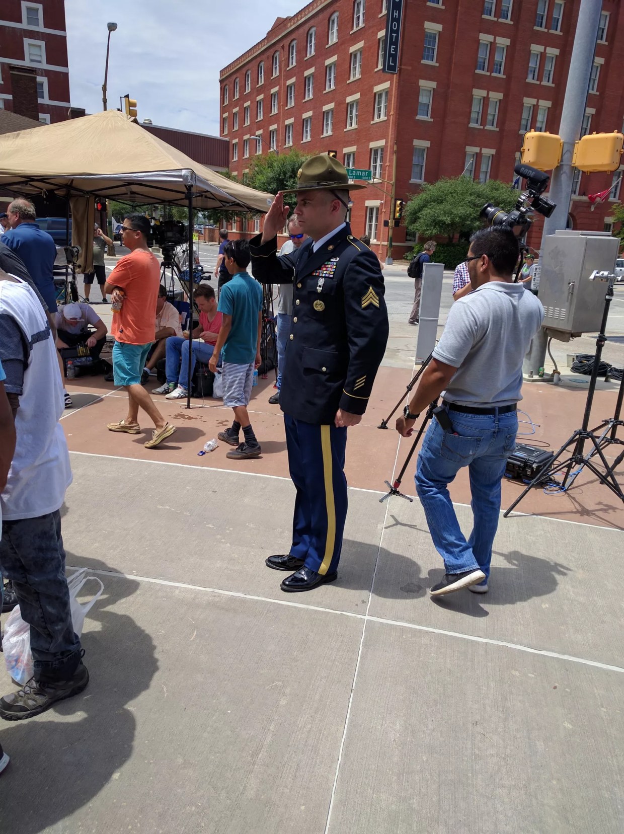 Veteran Who Led Tribute to Dallas Officers Murdered in The Colony