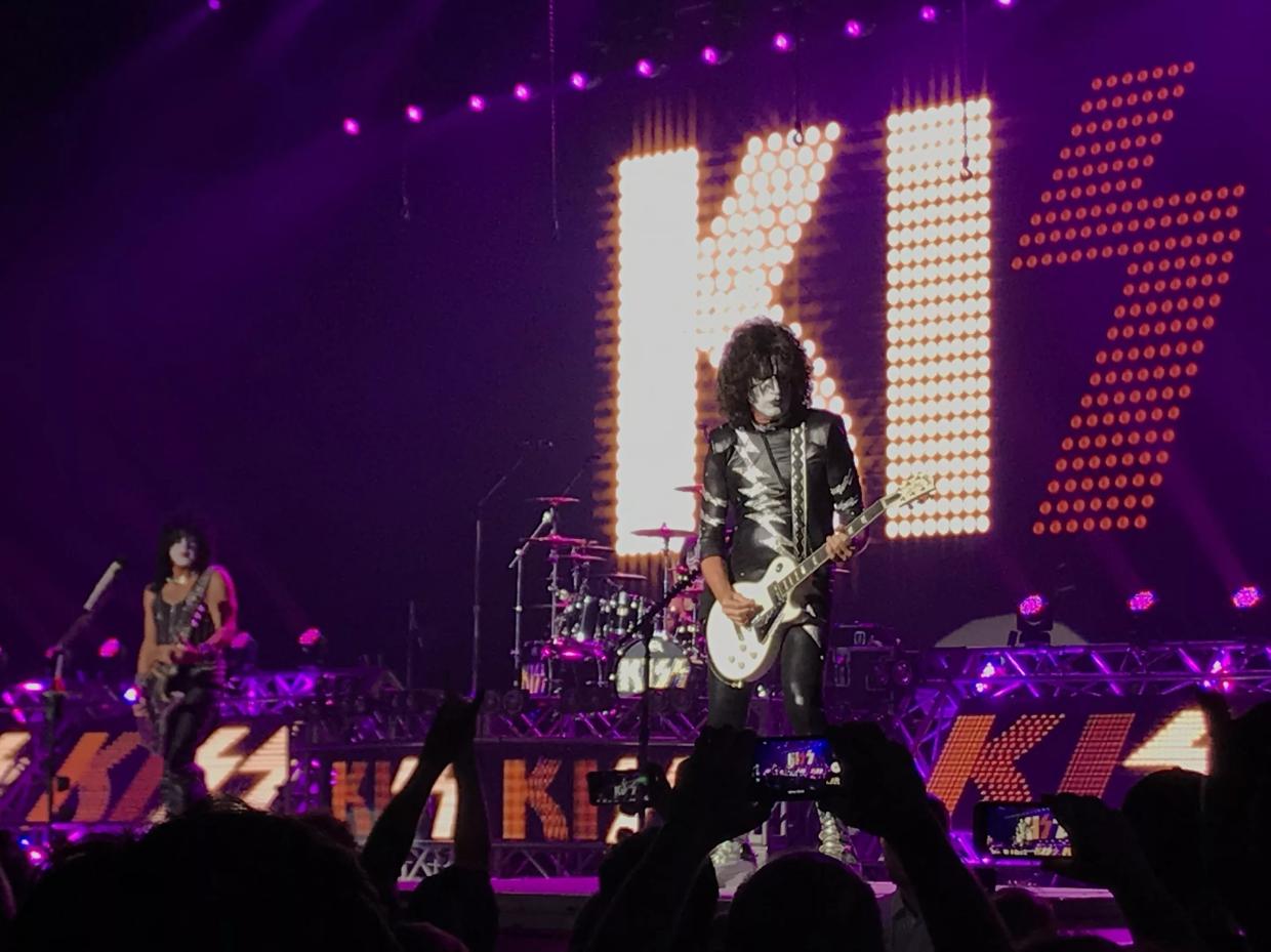 Kiss Attempts to Resuscitate Rock ‘N’ Roll at Toyota Music Factory