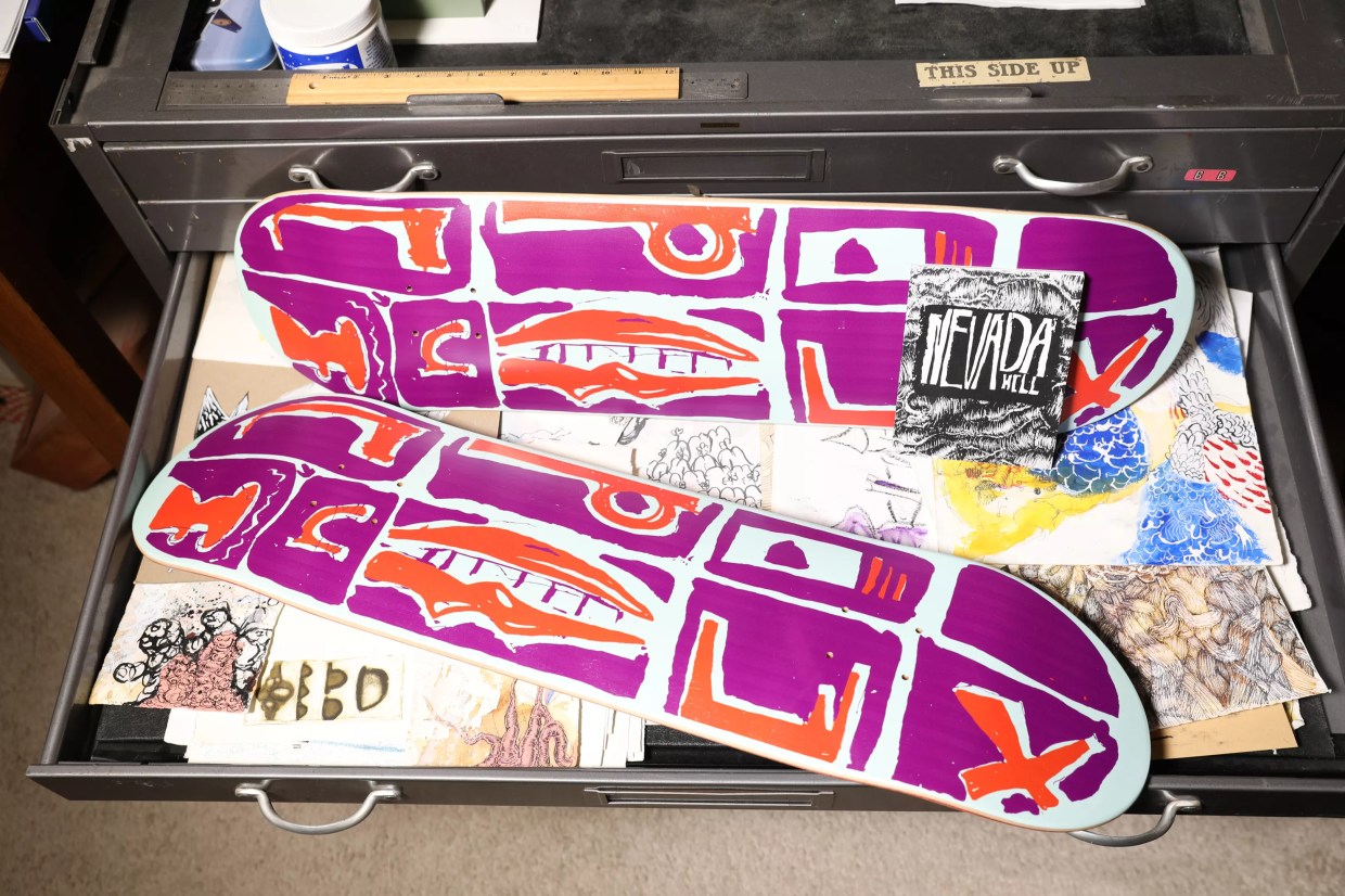 Index Honors Late Skater, Artist and Musician Nevada Hill With Custom Skateboard