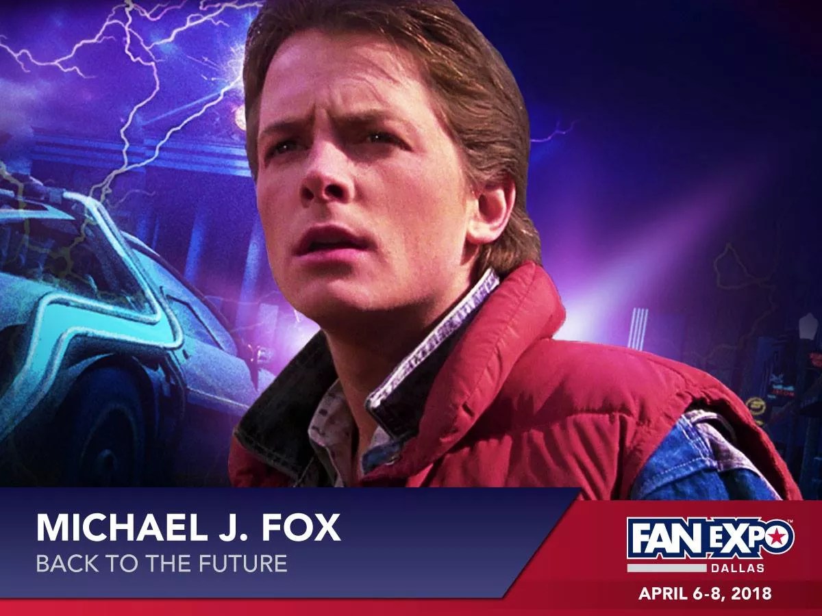 Great Scott! This is Heavy! Michael J. Fox Will Be at the 2018 Fan Expo Dallas