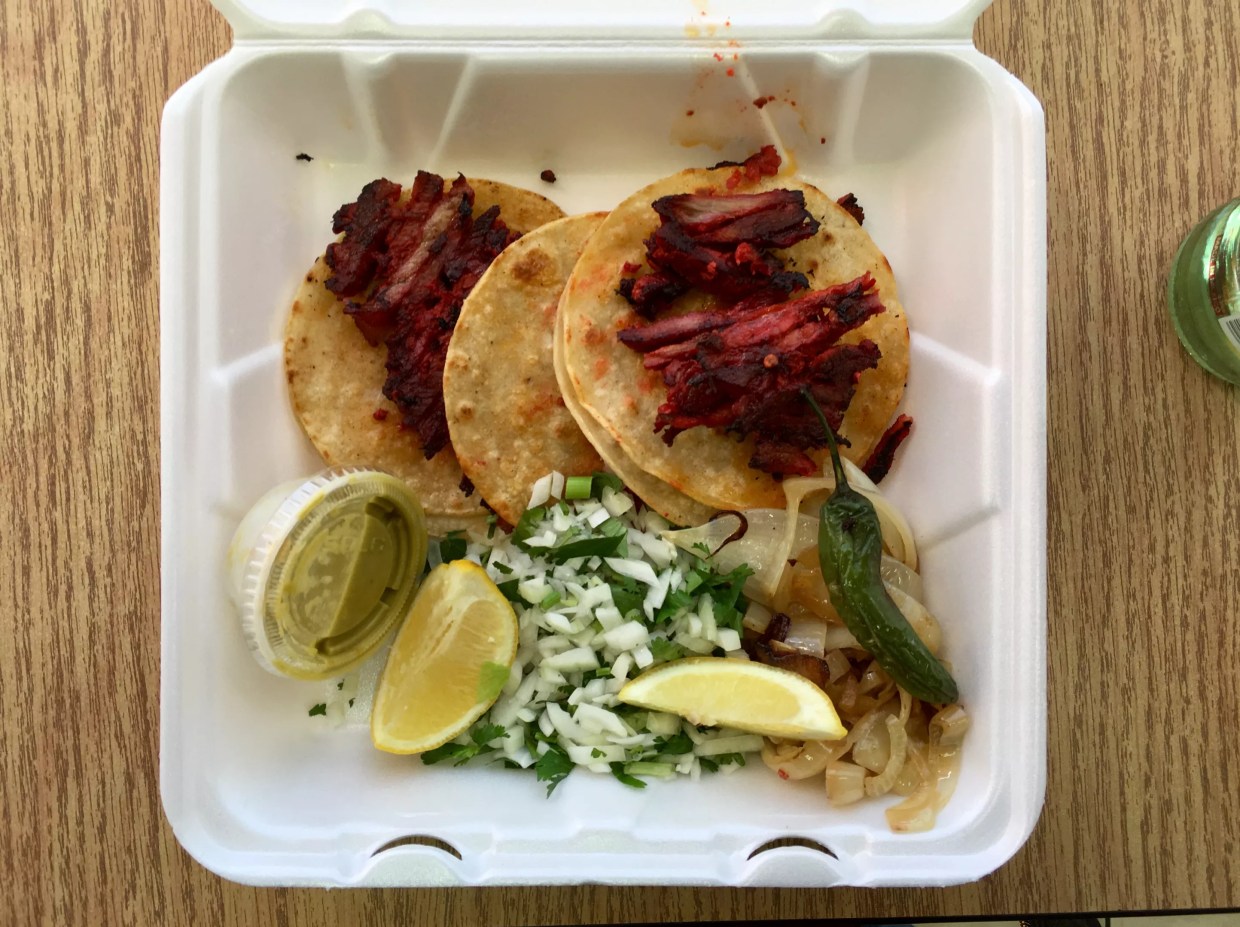 In a Northwest Dallas Gas Station, Bachman Lake Tacos and Grill Serves Stellar Trompo