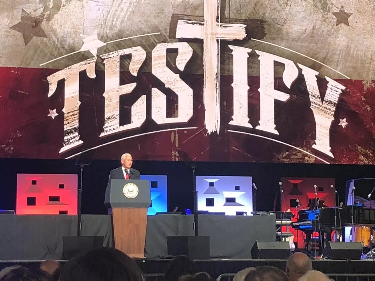 In Dallas, Mike Pence Thanks Southern Baptists for Praying for Trump’s Agenda