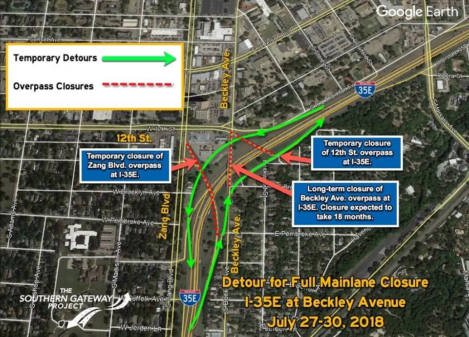 Get Ready for a Trafficpocalypse This Weekend in Oak Cliff