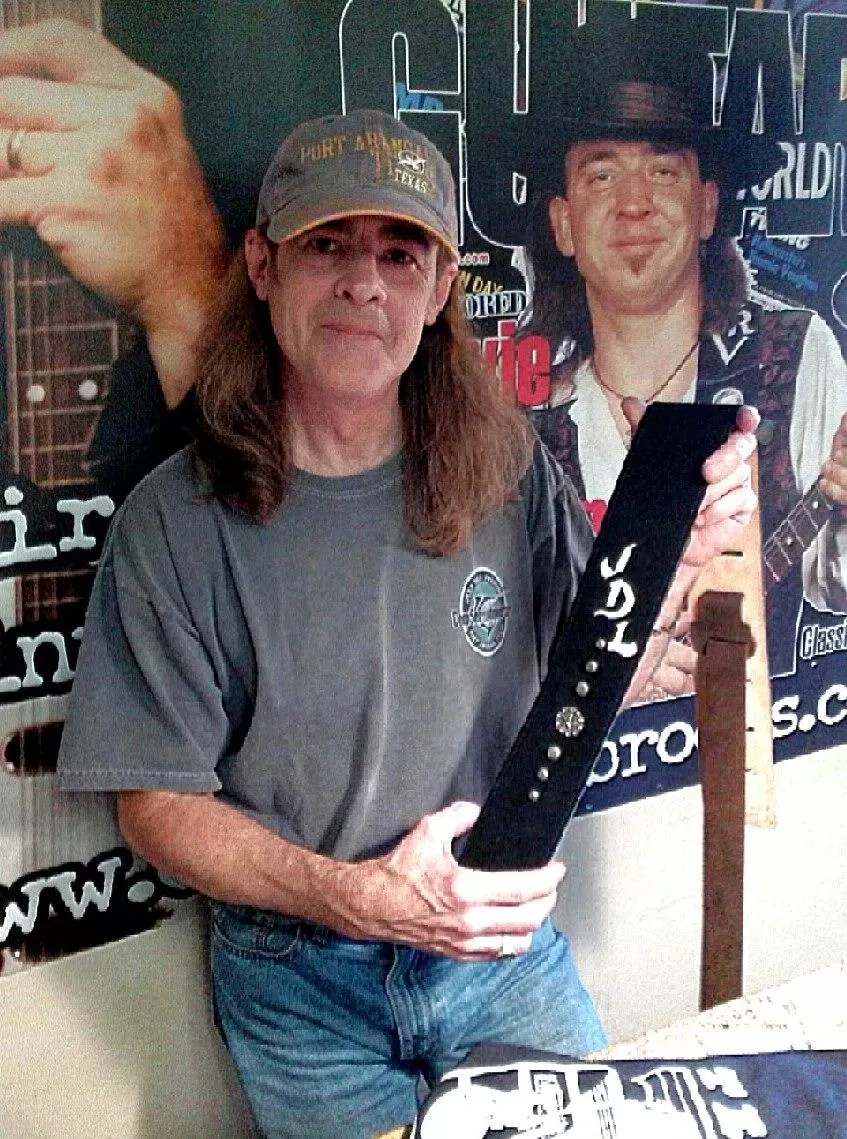 ZZ Top, B.B. King and Stevie Ray Have Worn Guitar Straps Crafted by Dallas’ Christian Brooks