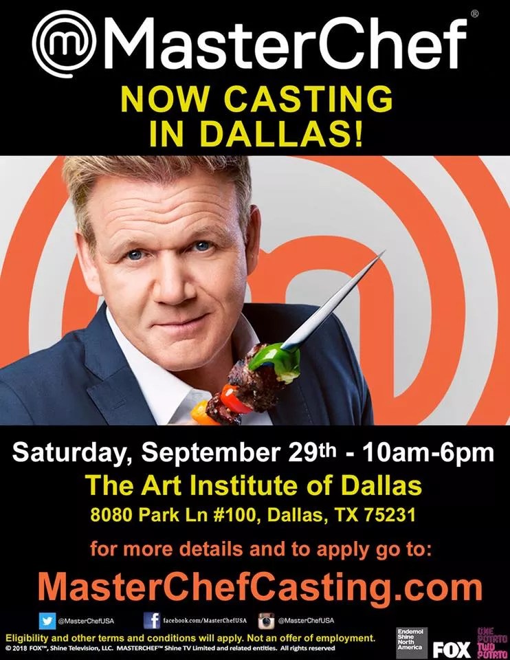 Wanna Get Yelled at By Gordon Ramsey? Audition for the Next <i>MasterChef</i>