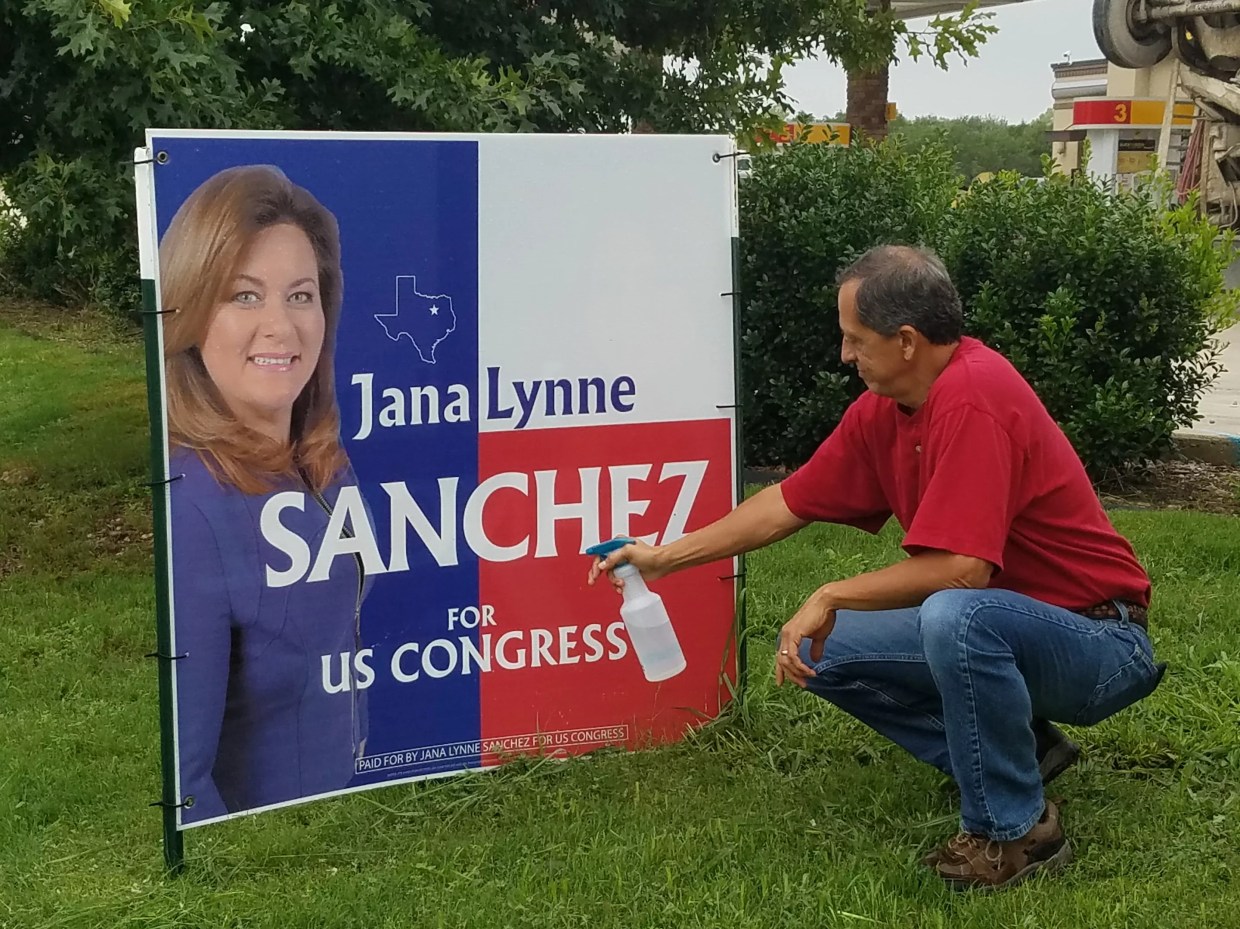 Stench of Politics: Texas Congressional Candidate’s Smelly Plan To Deter Sign Thieves