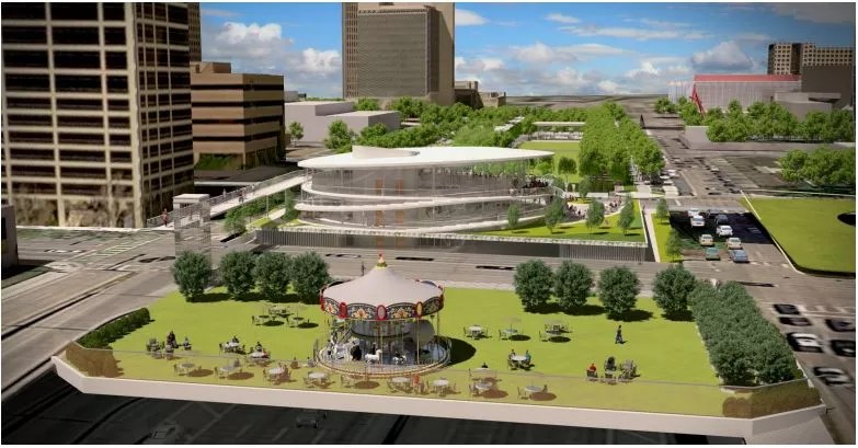 Take a Look at the Proposed $80 Million Addition to Klyde Warren Park