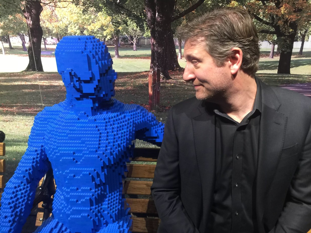 Artist Nathan Sawaya Says He Builds Interest and Wonder in Art by Building With LEGOs