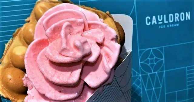 Cauldron Ice Cream’s Puffle Cones Gain an Instant Following in Dallas