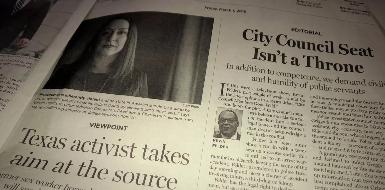 <i>Dallas Morning News</i> Editorial Page Bares Its Soul by Lying Serially