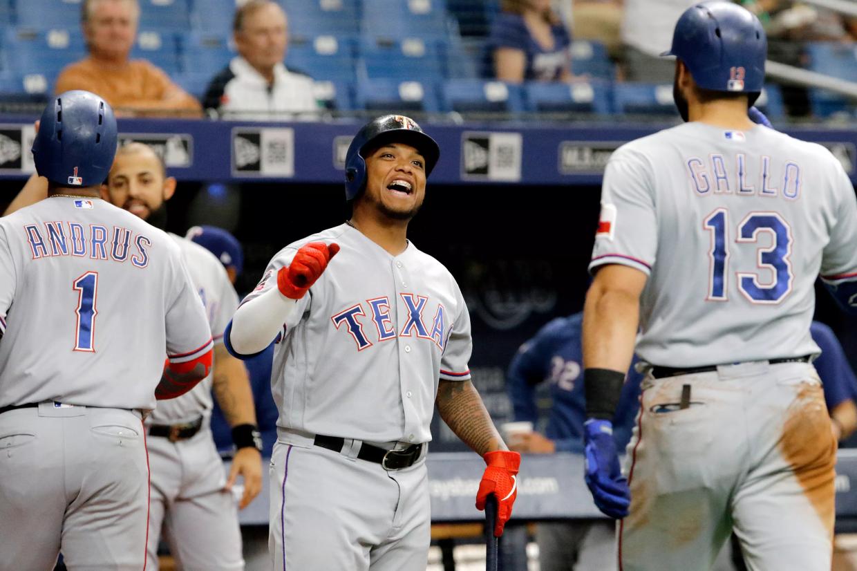 All Willie Calhoun Does Is Hit. That’s Not Good Enough for the Rangers.