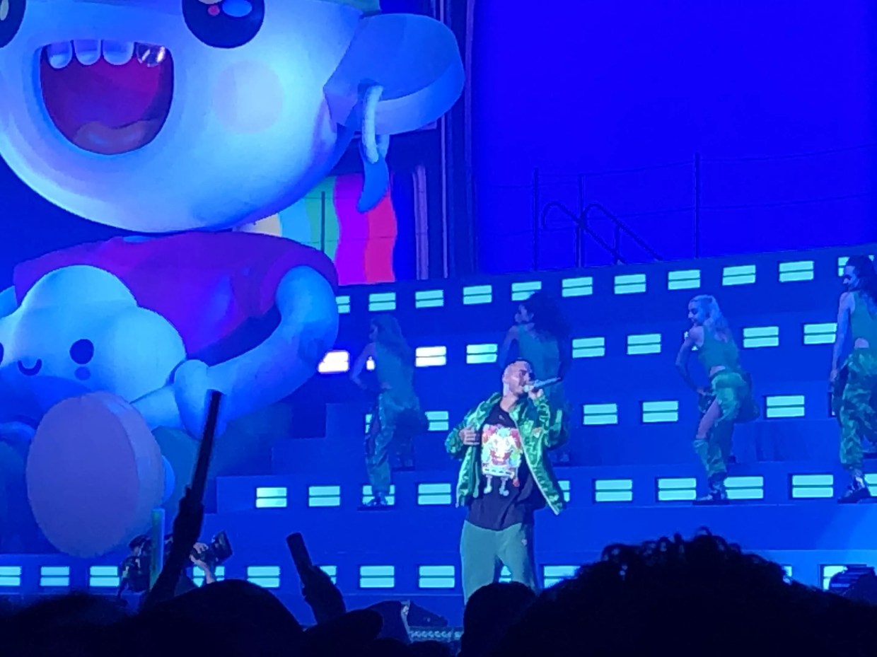 J Balvin Addresses Immigration and Mental Health During His High-Energy Dallas Show