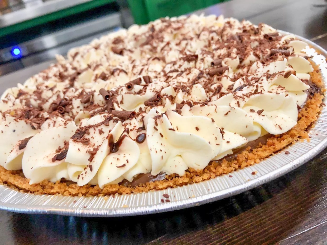 The Dasher Pie Company Feeds Our Spirits Inside the Largest Christmas Store in Texas