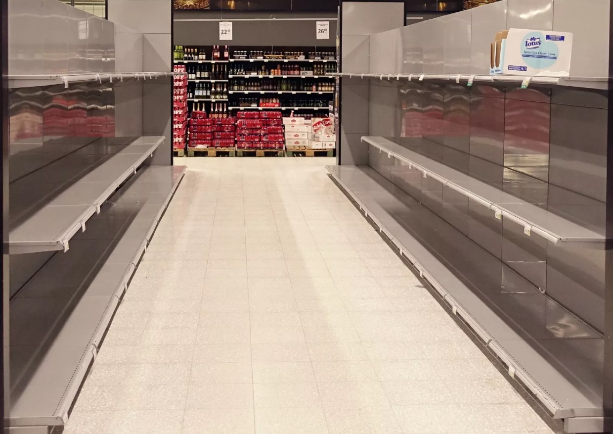 Expert Says Grocery Shortages Easing Already (Except for You Know What)