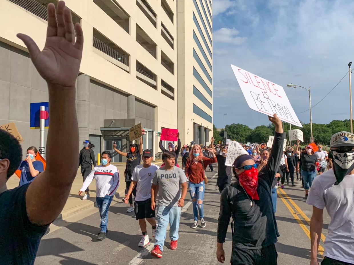 Did Dallas Cops Put Two Protesters in the Hospital?