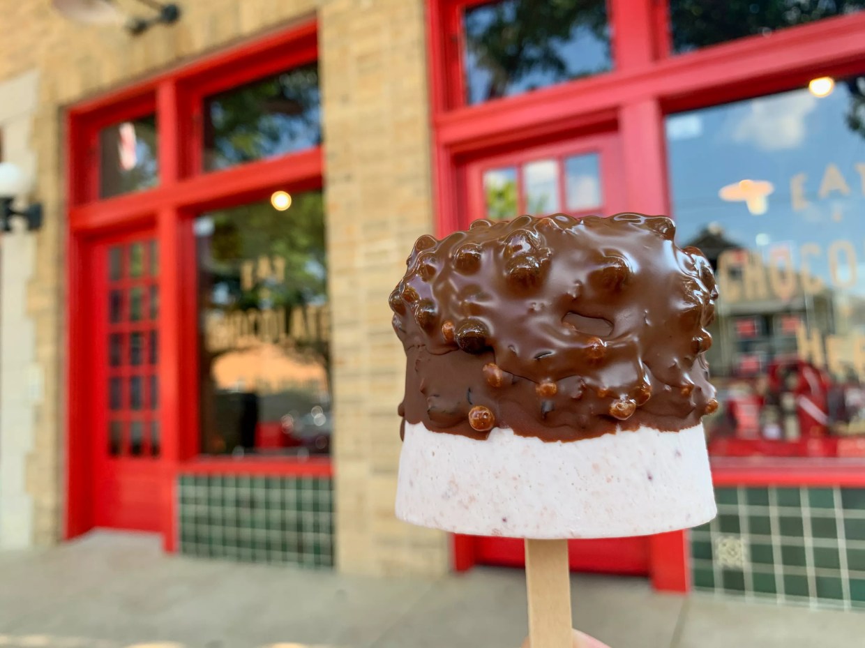Chilled to Go: Dude, Sweet Goes Back to the Beginning with Delectable Chocolate-Dipped Treat