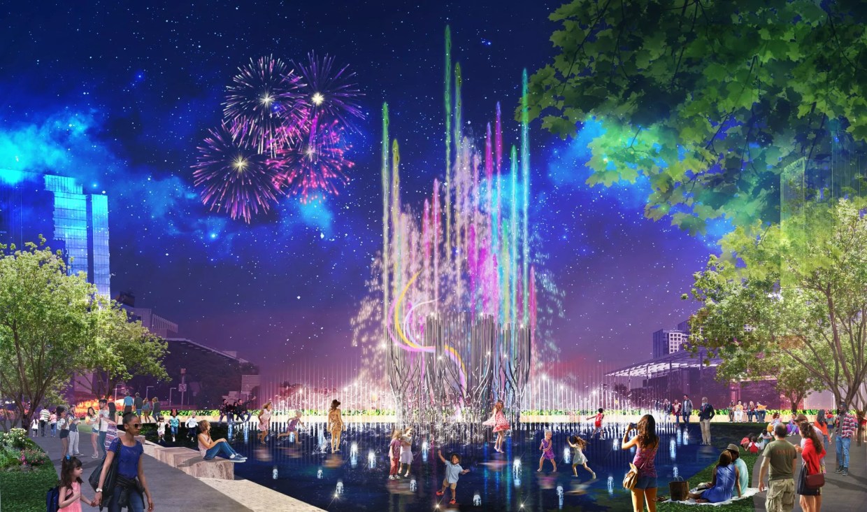 Klyde Warren Park Responds to Criticism Over $10 Million ‘Super Fountain’ Project