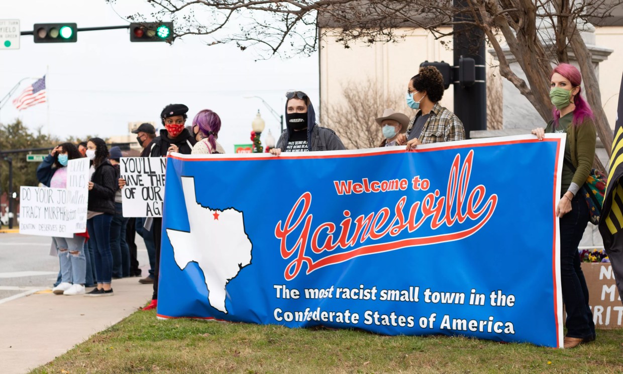 Protesters Call Gainesville ‘Most Racist Small Town in Confederate States of America’