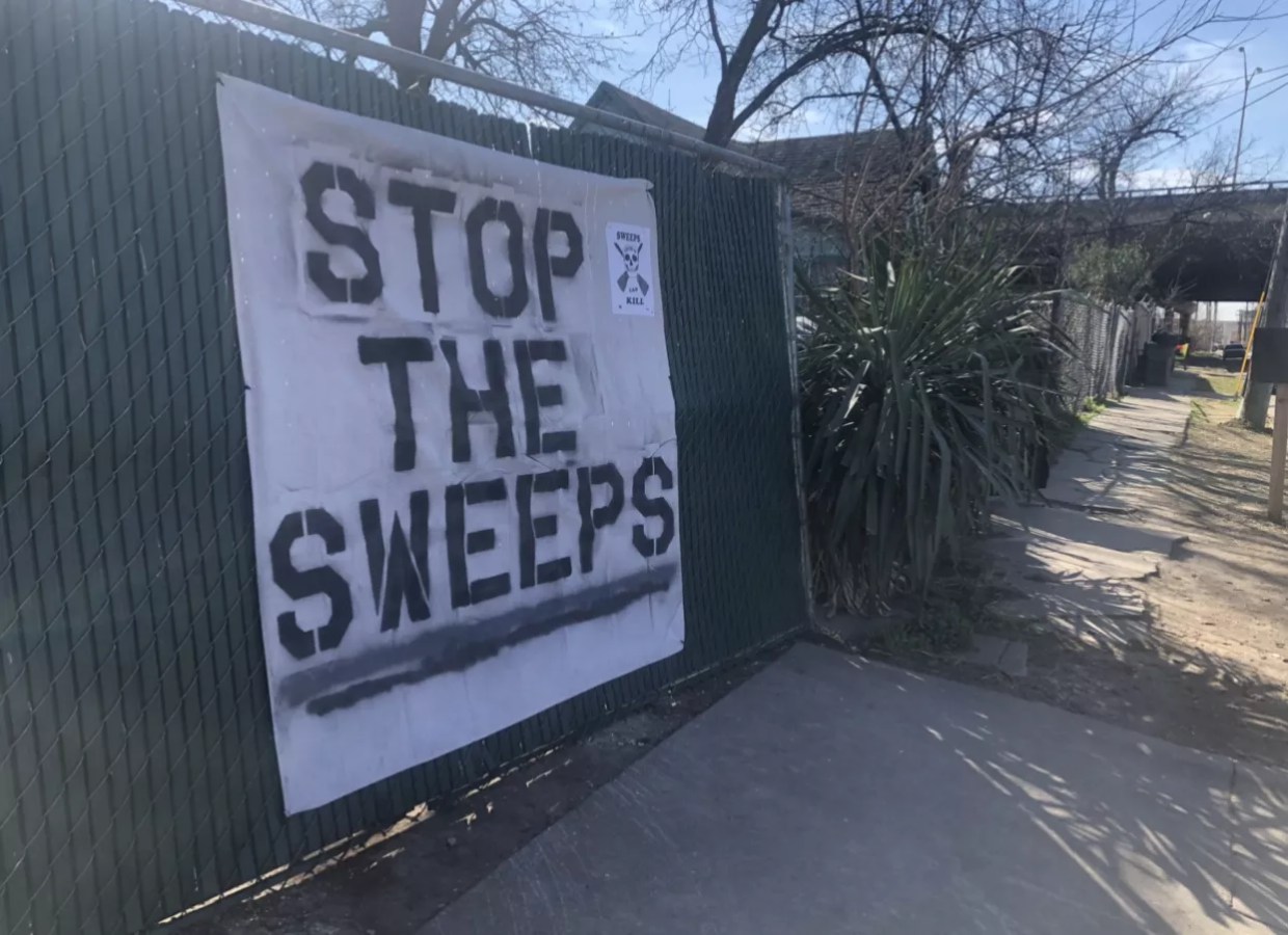 City Threatens To Shut Down Homeless Encampment