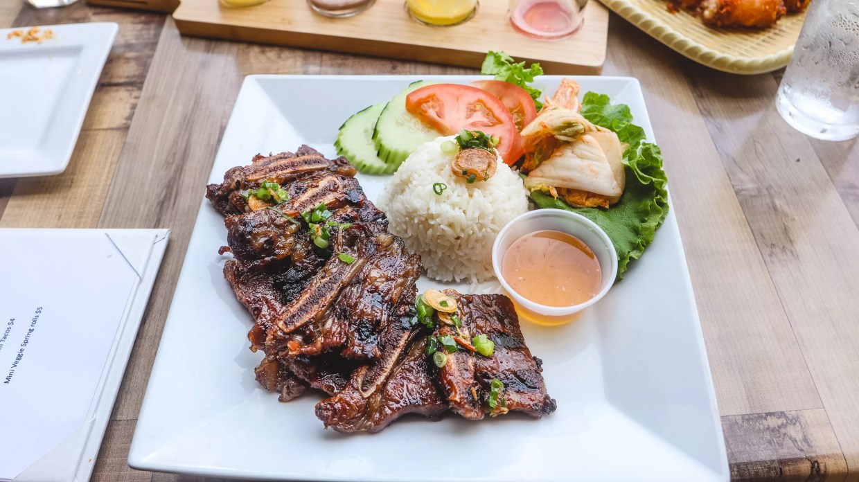 First Look: Sky Blossom Has Sushi Tacos, Margarita Flights and Stellar Views