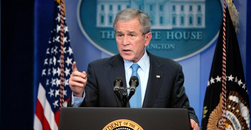 President George W. Bush.