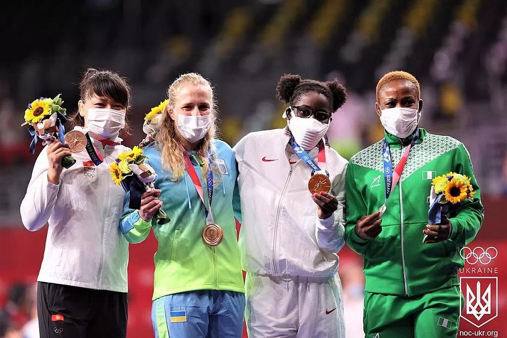 Texan Tamyra Mensah-Stock Wins Gold Medal at World Wrestling Championships in Serbia