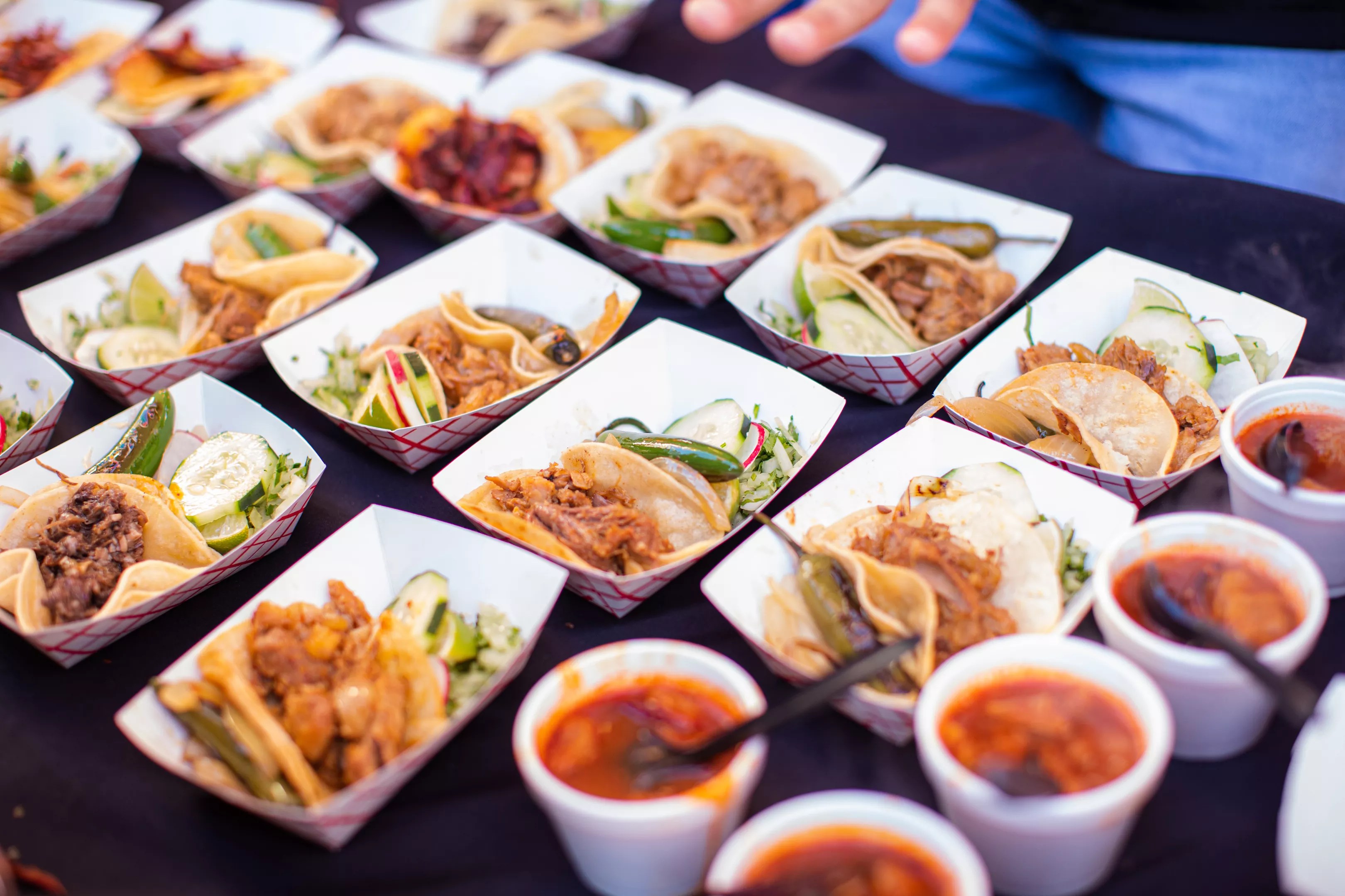 tacos from Tacolandia Dallas