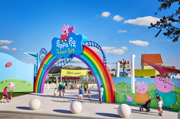 The Peppa Pig Theme Park.