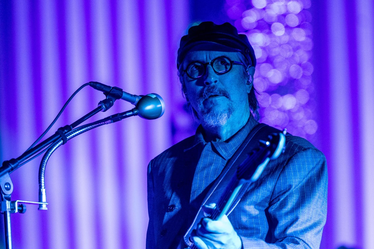 Les Claypool Was Eccentric as Ever at His Tuesday Show With Harrison and Belew
