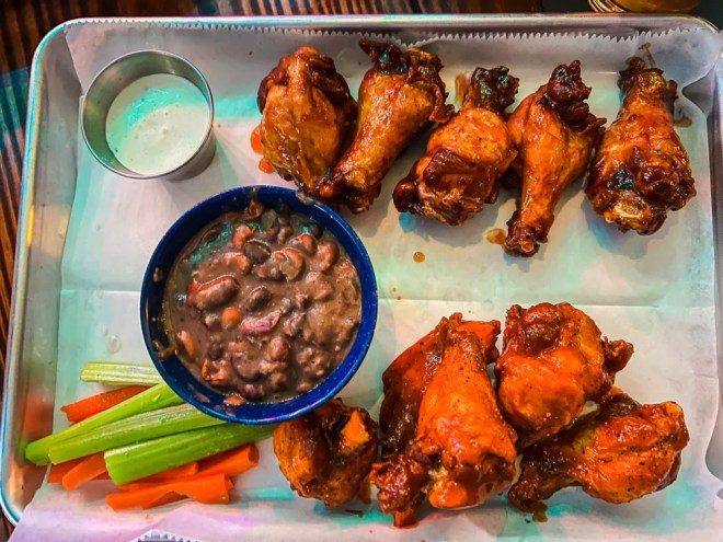 wings at aviator's in The colony