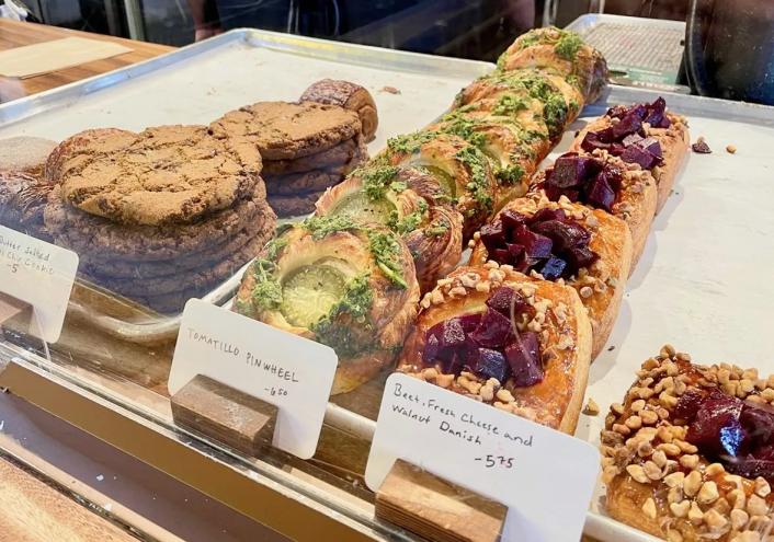 Pastries from Carte Blanche in Dallas.