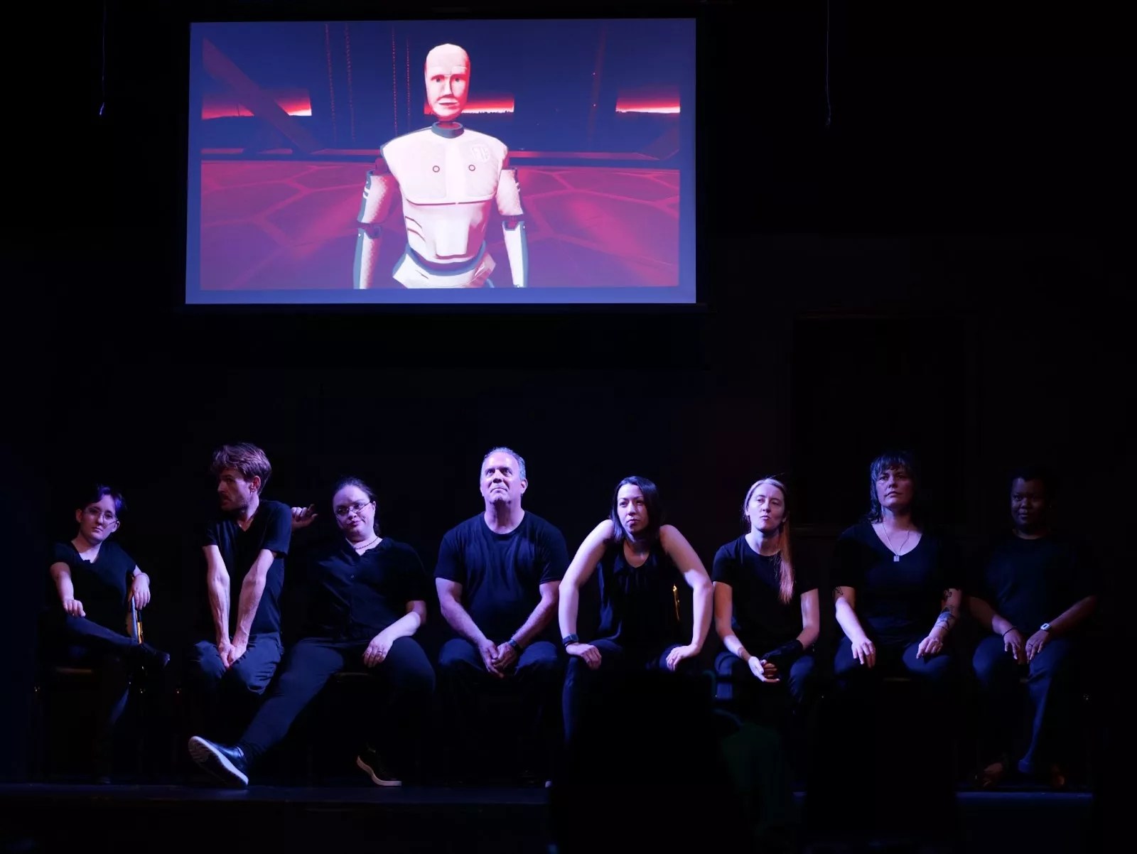 Stomping Ground Comedy's bespoke AI, AImee, will lead the theater's latest improv show, <i>Whose Mind is it Anyway?</i>.