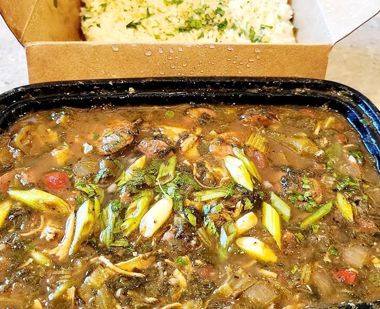 wild game gumbo from Cookin app