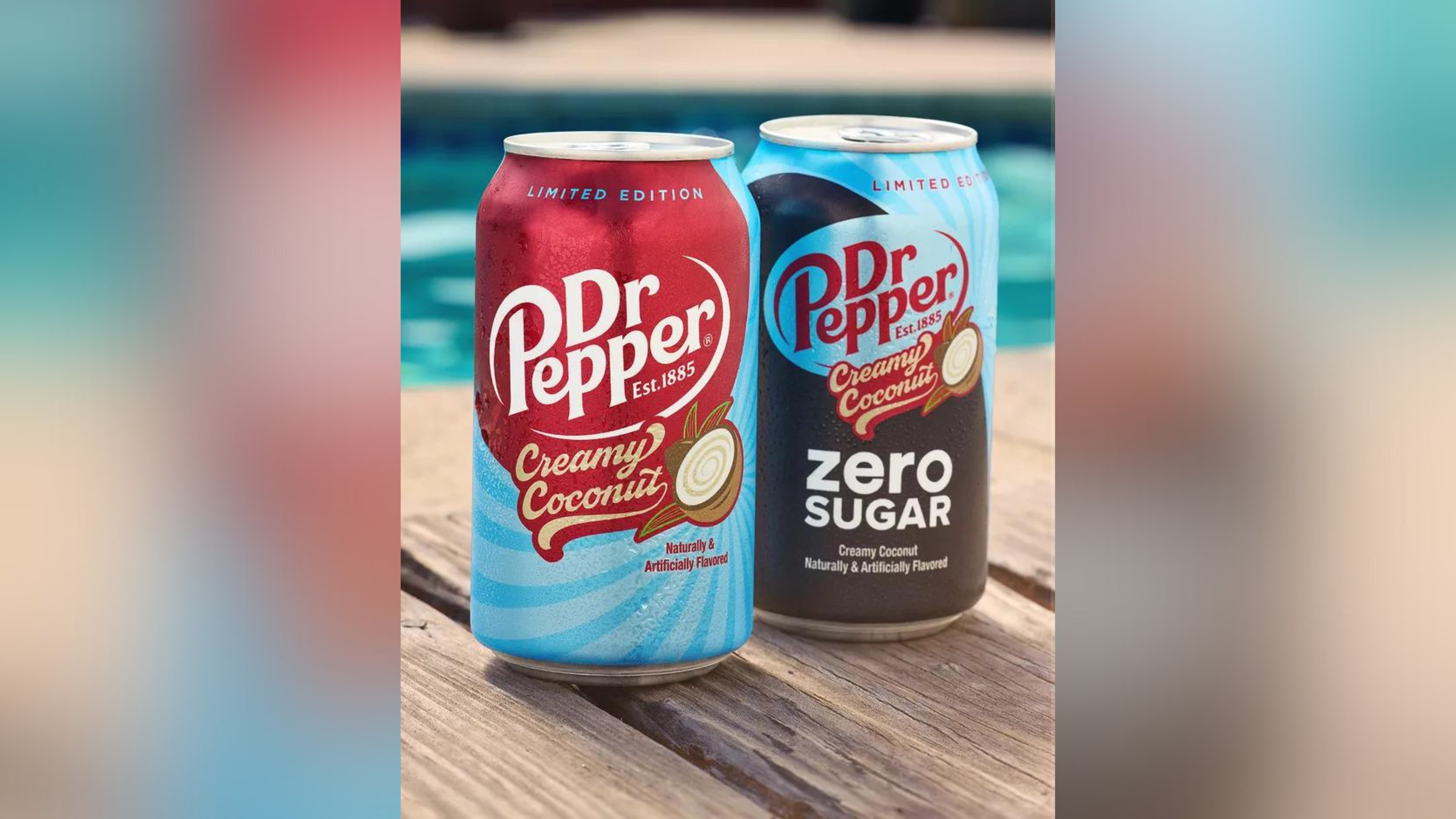 Dr pepper creamy coconut flavor