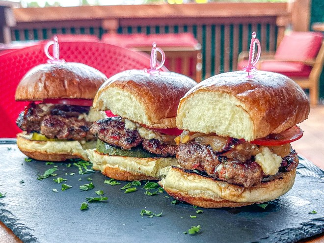 sliders at cafe nubia in far north dallas