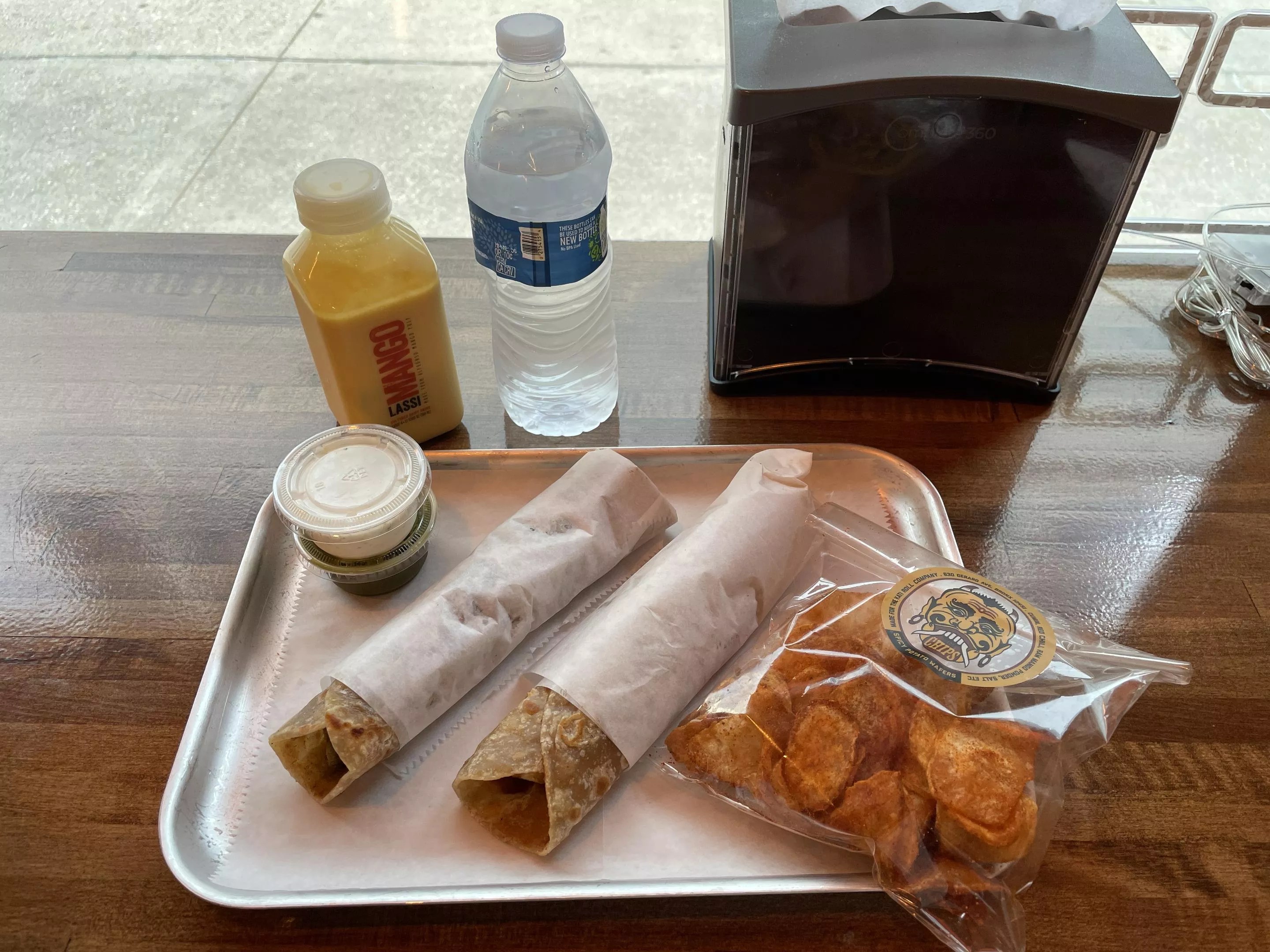 lunch at kati roll co.