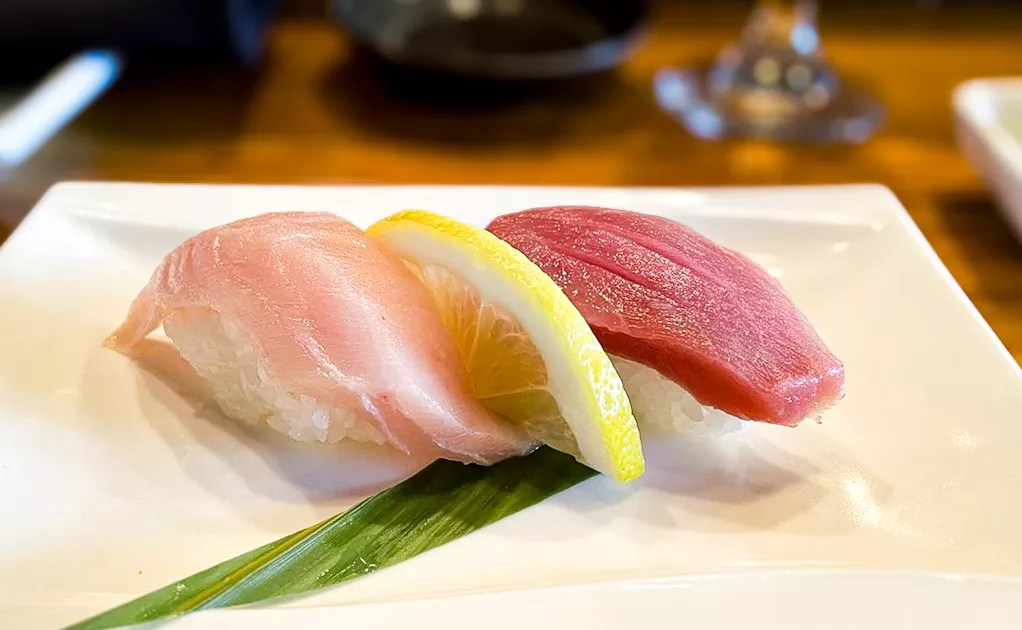 nigiri at Maji Sushi in Dallas