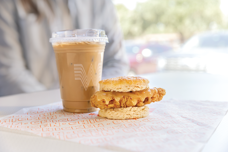 iced coffee from Whataburger