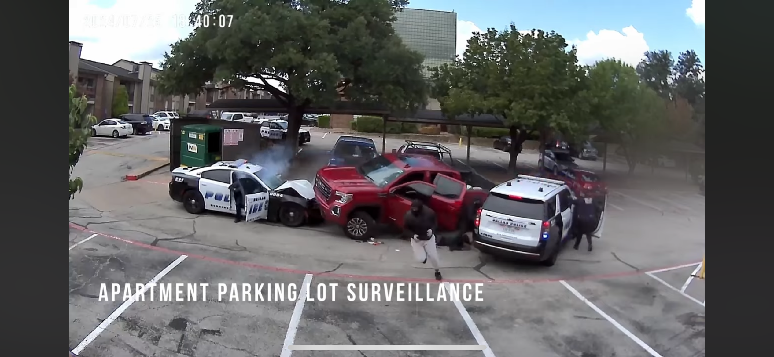 dallas police video