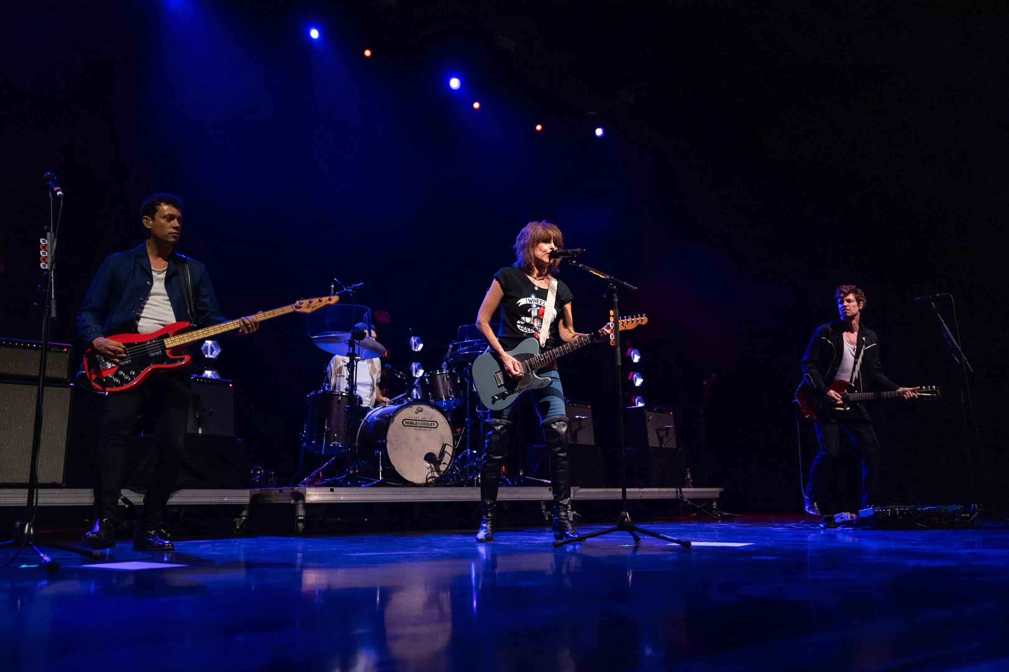 Chrissie Hynde and the Pretenders at Irving, Texas' Pavilion at Toyota Music Factory.