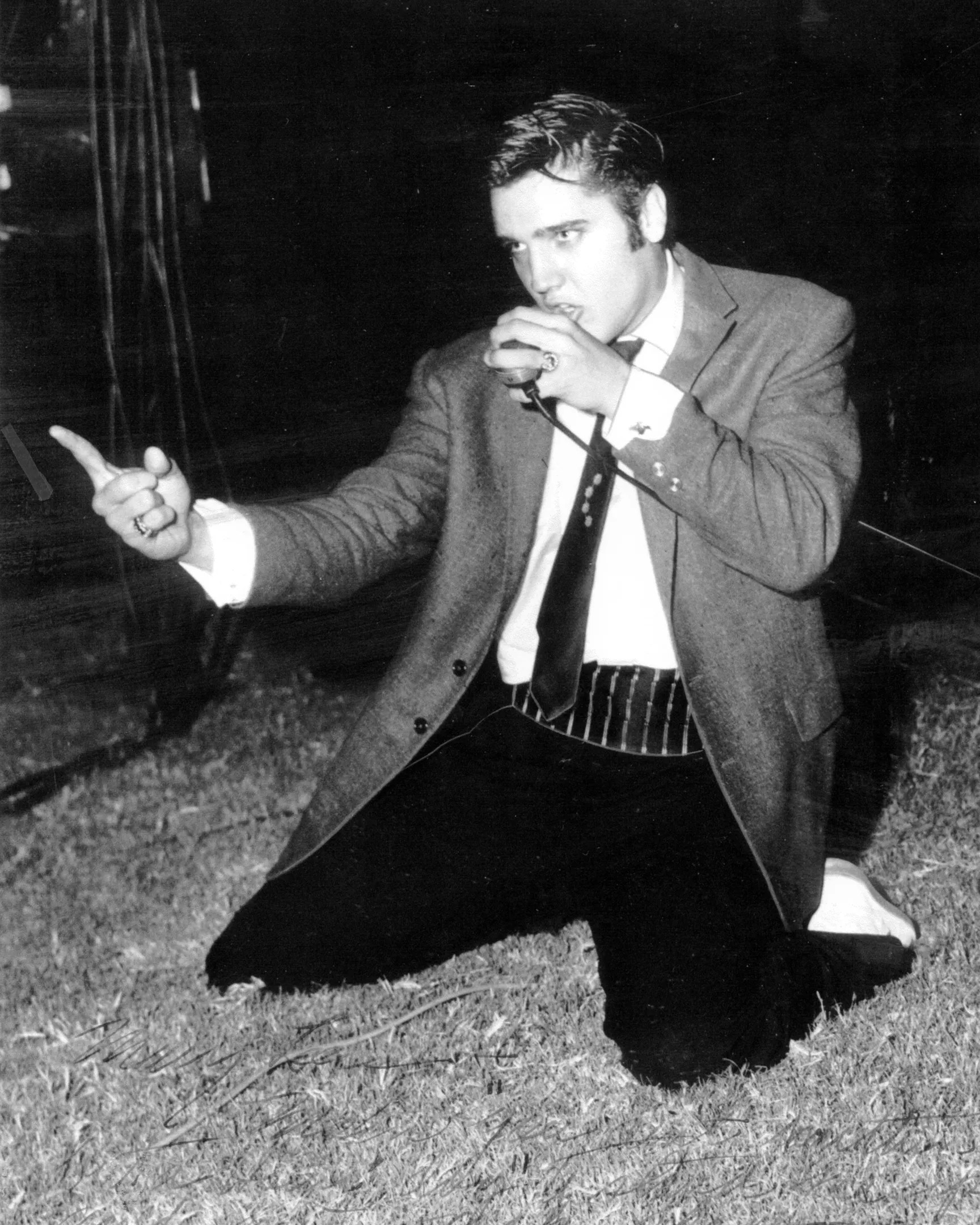 Elvis Presley plays the State Fair of Texas in 1965.