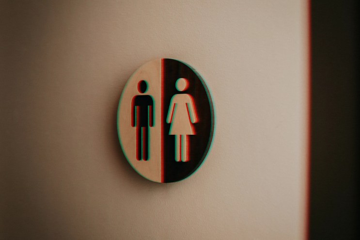 bathroom sign