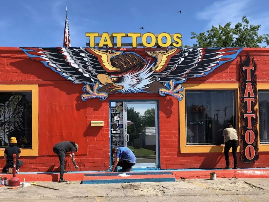 Franklin's Tattoo and Supply in East Dallas.