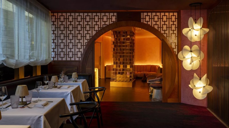 The dining room at LePassage