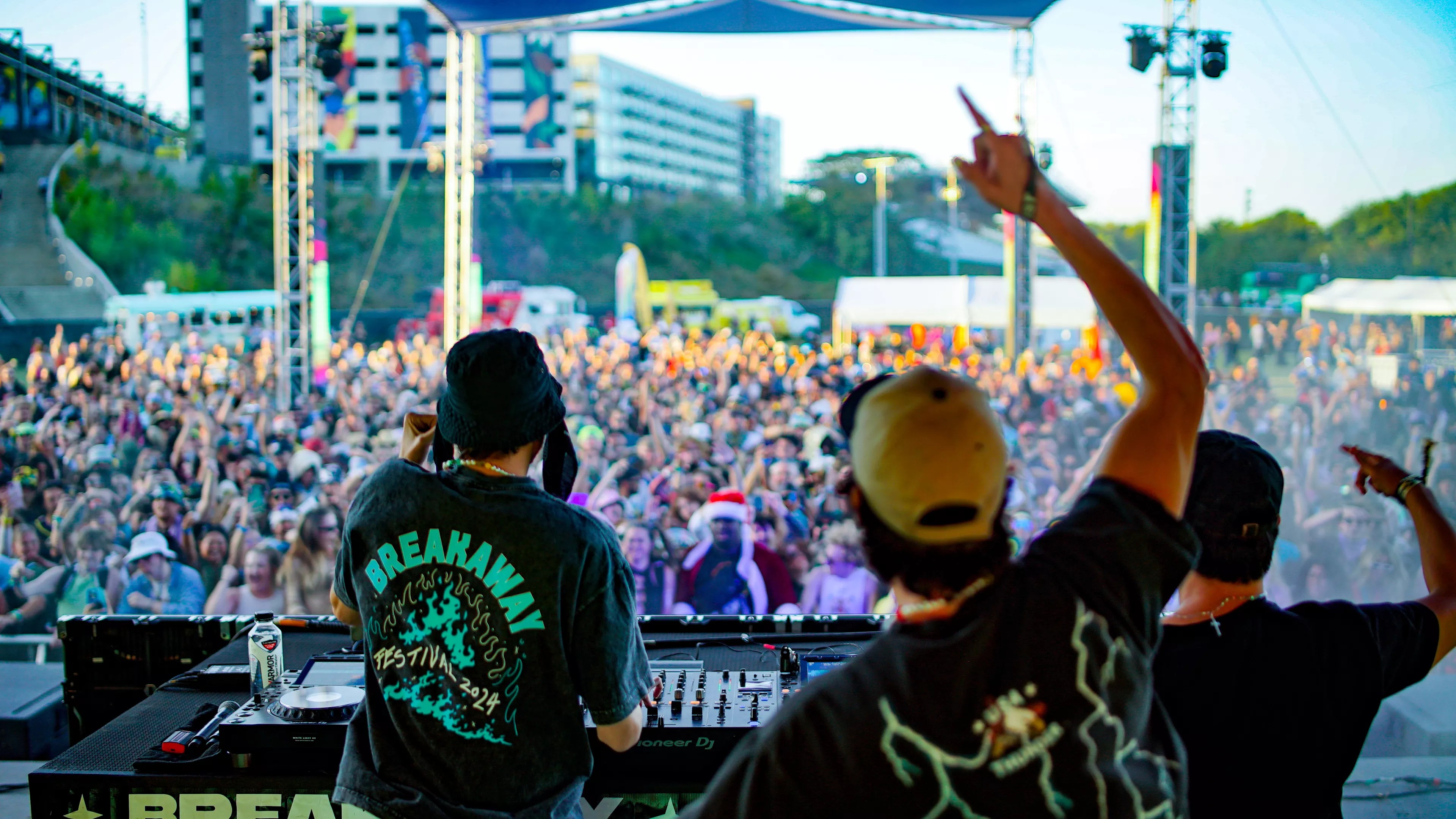 DJs perform at Breakaway Festival
