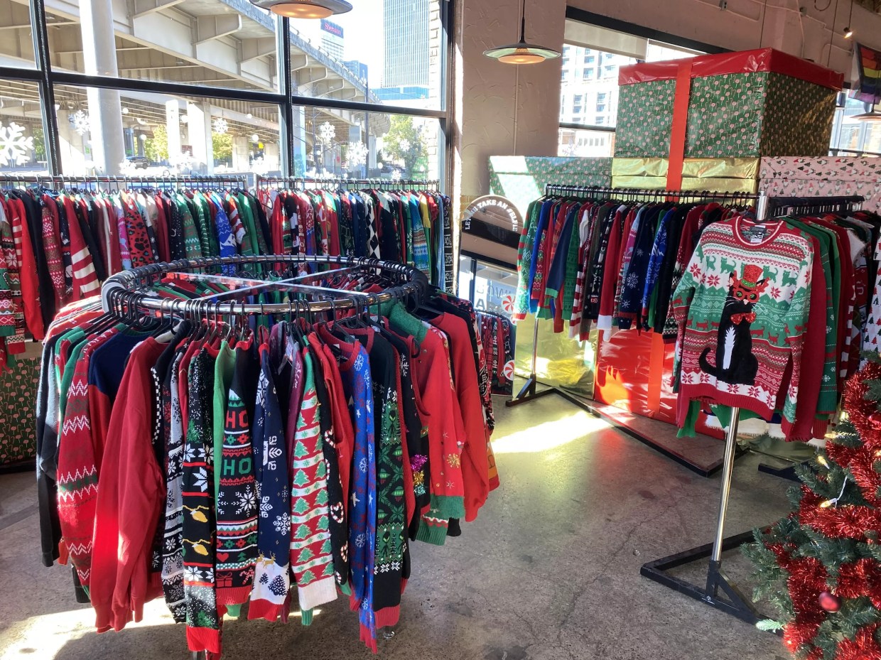 Dallas Shop Grows Its Mission To Make Christmas Merry, Ugly and Bright