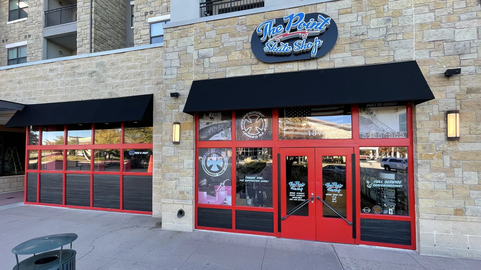 The Point Skate Shop in Dallas.