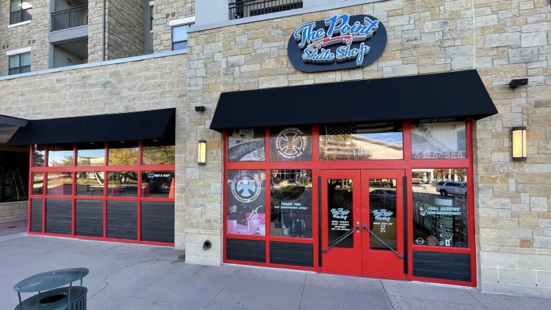 The Point Skate Shop in Dallas.